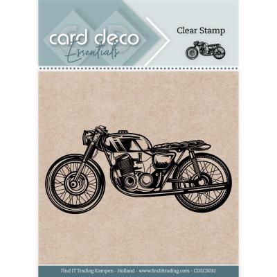 Find It Trading Amy Design Classic Men's Collection Clear Stamps - Motor