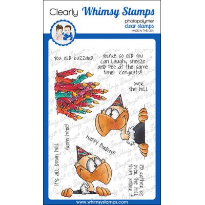 Whimsy Stamps Dustin Pike Clear Stamps - Old Buzzard