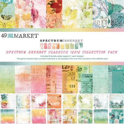 49 and Market Spectrum Sherbert Designpapiere - Collection Pack Classics