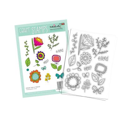 Polkadoodles Clear Stamps - Hello Friend