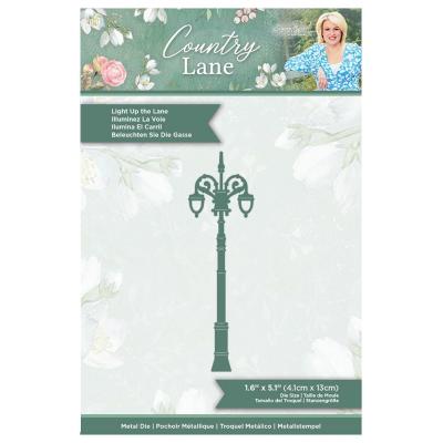 Crafter's Companion Country Lane Metal Die - Light Up the Lane