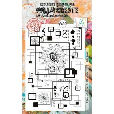 AALL & Create Clear Stamps Nr. 650 - Daisy Squares