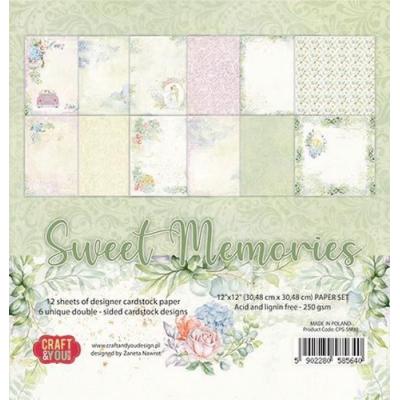Craft & You Design Sweet Memories Designpapiere - Paper Pad