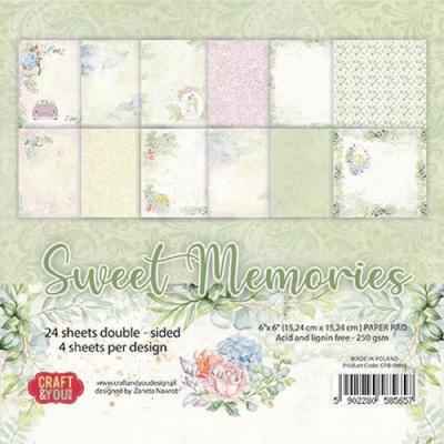 Craft & You Design Sweet Memories Designpapiere - Paper Pad