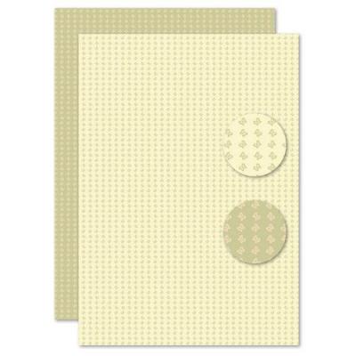 Nellie's Choice Designpapier - Grüne/Gelbe Schmetterlinge