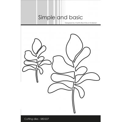 Simple and Basic Cutting Dies - Branches Solid