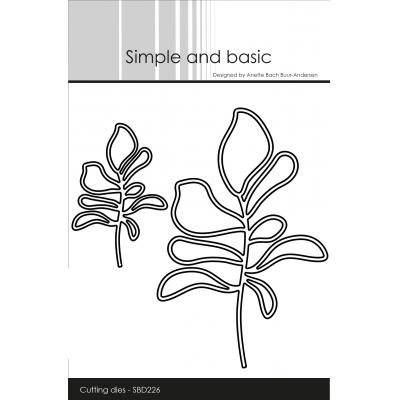 Simple and Basic Cutting Dies -  Branches Outline