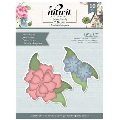 Crafter's Companion Homebody Metal Dies - Pretty Peony