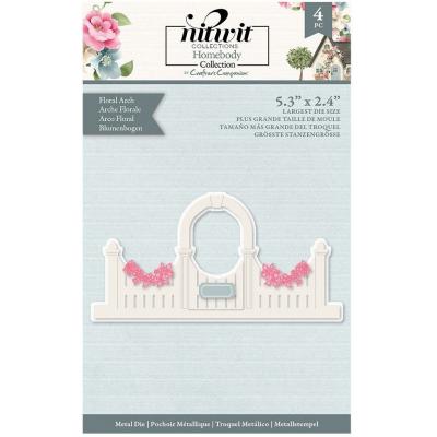 Crafter's Companion Homebody Metal Dies - Floral Arch