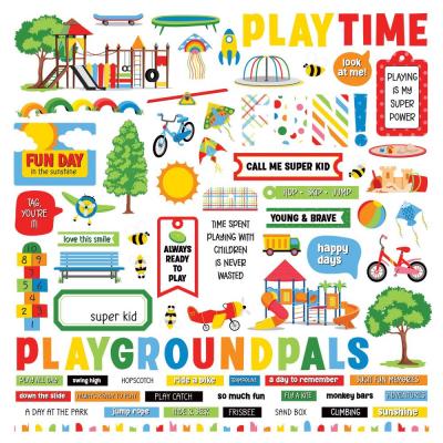 PhotoPlay Go Outside And Play Stickers - Elements