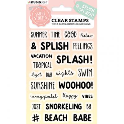 StudioLight Sweet Stories Nr.270 Clear Stamps - Splish Splash