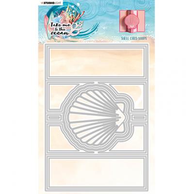 StudioLight Take Me To The Ocean Nr. 231 Cutting Die - Shell Card Shape