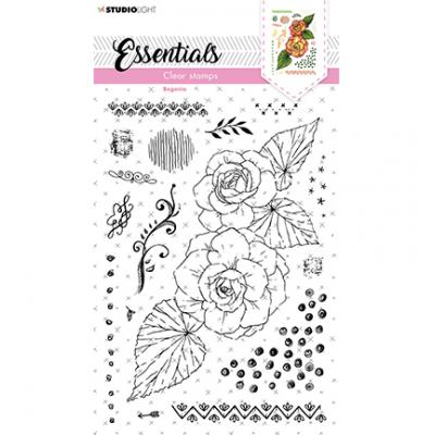 StudioLight  Essentials Nr.155 Clear Stamps - Begonia