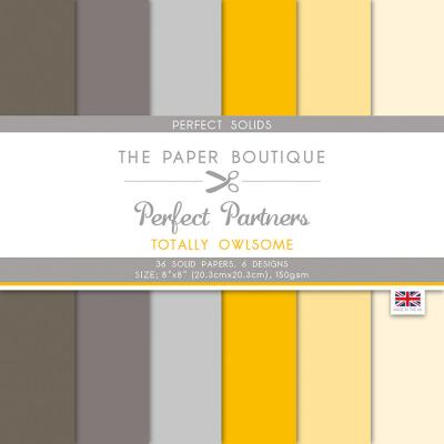 The Paper Boutique Totally Owlsome Cardstock - Solid Papers