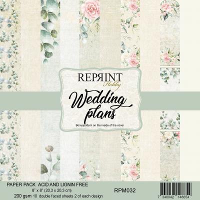 Reprint Wedding Plans Designpapier - Paper Pack