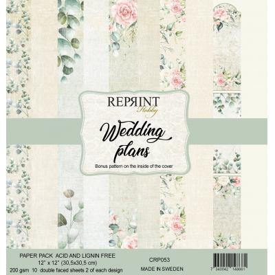 Reprint Wedding Plans Designpapier - Paper Pack