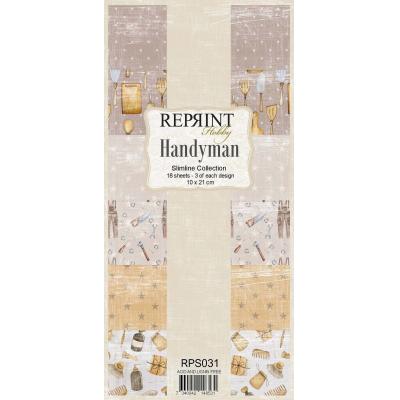 Reprint Handyman Designpapier - Paper Pack