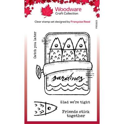 Woodware Clear Stamps - Sardine Tin