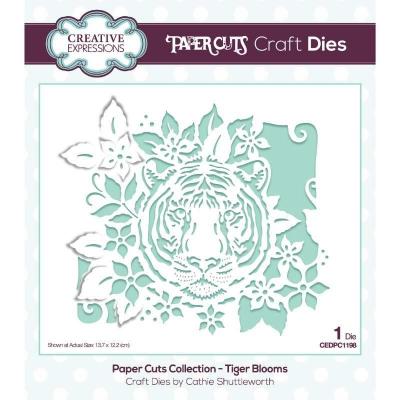 Creative Expressions Paper Cuts Craft Die -Tiger Blooms