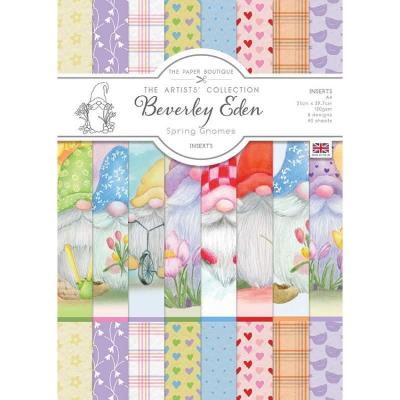 The Paper Boutique Spring Gnomes Designpapier - Inserts Paper Pack