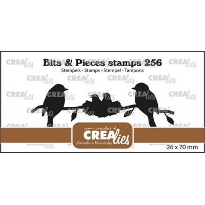 Crealies Bits & Pieces Clear Stamp - Vögel
