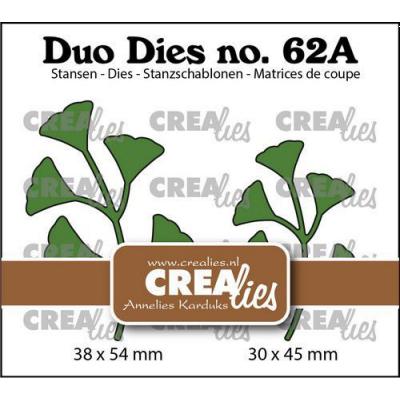 CreCrealies Duo Dies Stanzschablonen - Blätter