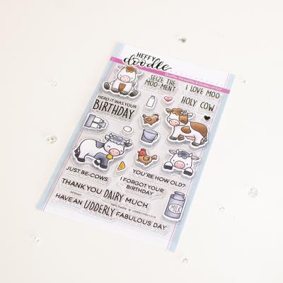 Heffy Doodle Clear Stamps - Udderly Fabulous