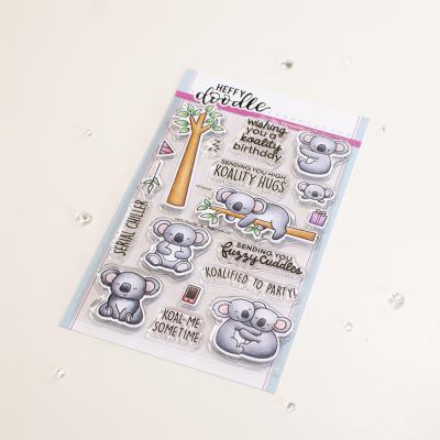 Heffy Doodle Clear Stamps - Koality Hugs