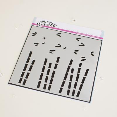 Heffy Doodle Stencil - Build-A-Bamboo