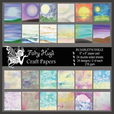 Fairy Hugs Designpapiere - Bumbletwinkle