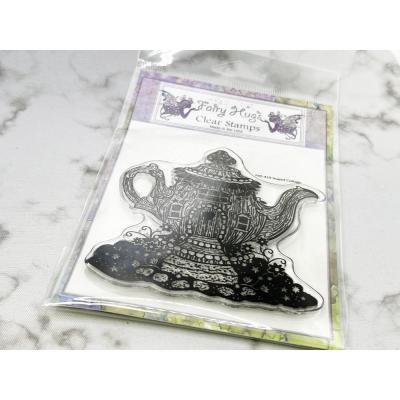 Fairy Hugs Clear Stamp - Teapot Cottage