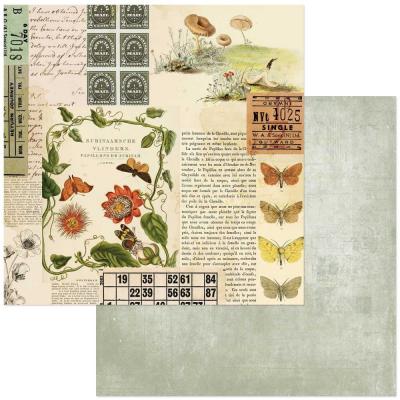 9 And Market Curators Meadow Designpapier - Nature's Clippings
