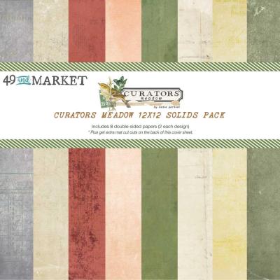 49 And Market Curators Meadow Designpapiere - Collection Pack Solids