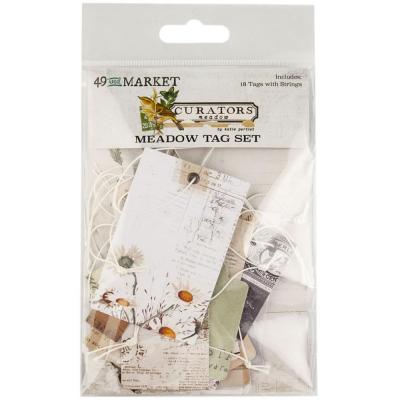 49 and Market Curators Meadow Die Cuts - Tag Set
