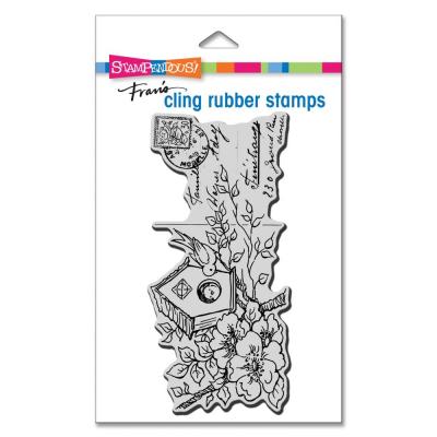 Stampendous Cling Stamp - Mini Treehouse Post