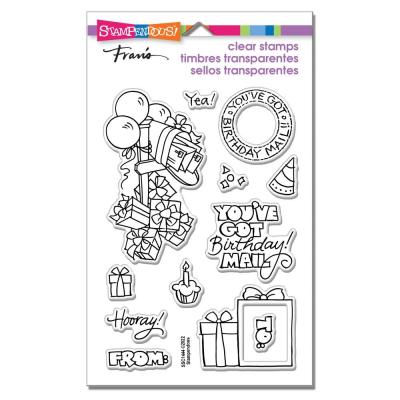 Stampendous Clear Stamps - Mailbox Bday