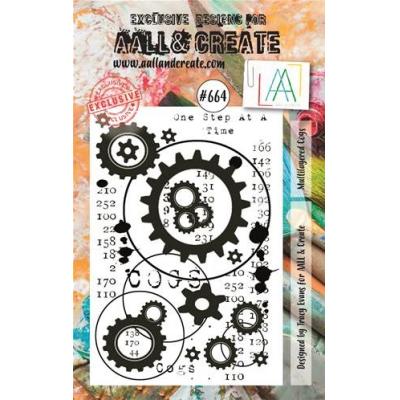 AALL & Create Clear Stamp Nr. 664 - Multilayered Cogs