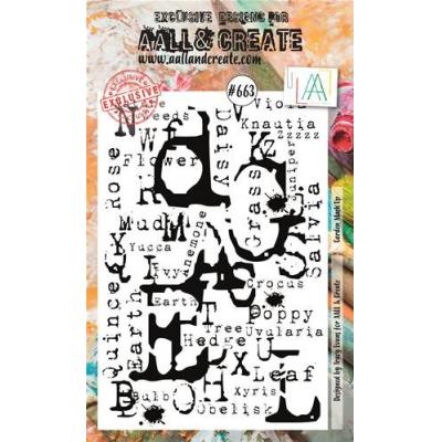 AALL & Create Clear Stamp Nr. 663 - Garden Mash Up