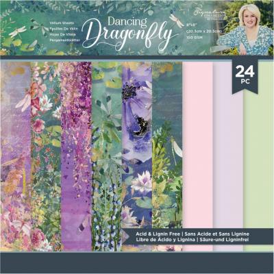 Craft Consortium Dancing Dragonfly Spezialpapiere - Vellum Pad