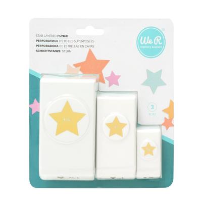 We R Memory Keepers Handstanzer - Star Layered Punch