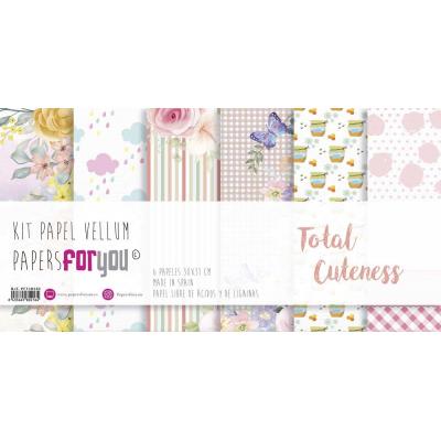 Papers For You Total Cuteness Spezialpapiere - Vellum Paper Pack