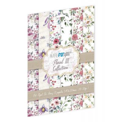 Papers For You Floral III Spezialpapiere - Rice Paper Kit