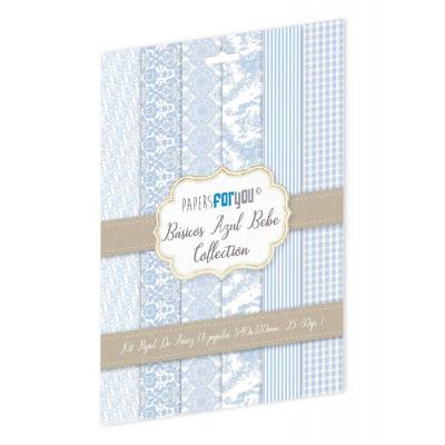 Papers For You Azul Bebe Spezialpapiere - Rice Paper Kit
