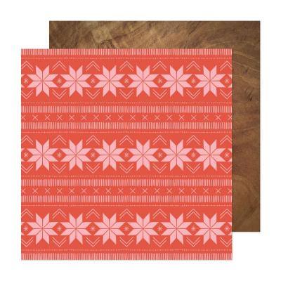 Crate Paper Mittens & Mistletoe Designpapier - Sweater Weather
