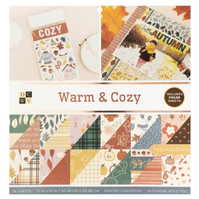 DCWV Warm & Cozy Designpapiere - Paper Pad