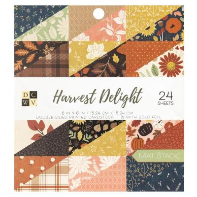 DCWV Harvest Delight Designpapiere - Paper Pad