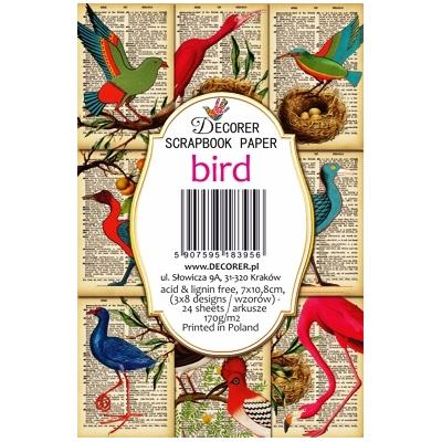 Decorer Bird Designpapiere - Paper Pack