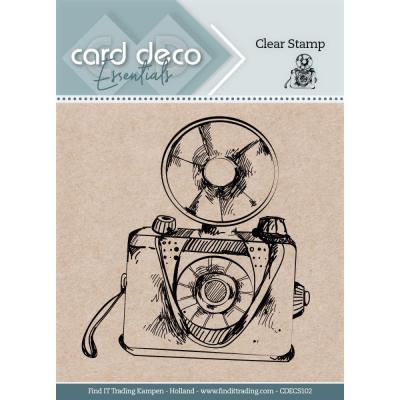 Find It Trading Yvonne Creations Big Guys Back In Time Clear Stamp - Camera