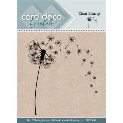 Find It Trading Jeanine's Art Heartfelt Condolences Clear Stamp - Dandelion