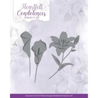Find It Trading Jeanine's Art Heartfelt Condolences Art Die - Lily